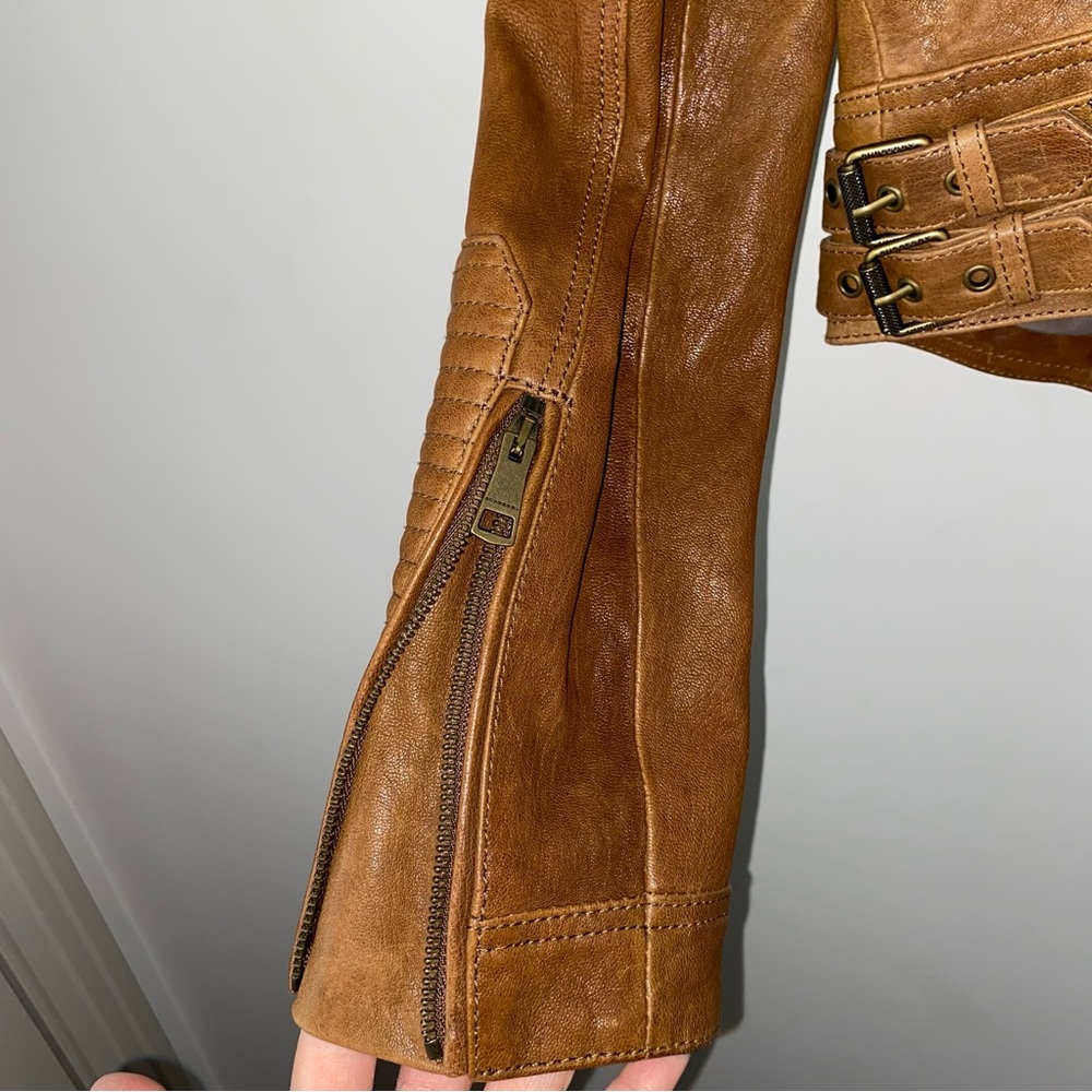 Burberry Brit Iconic Loseley Quilted Leather Jacket - Brown - Picture 9 of 16